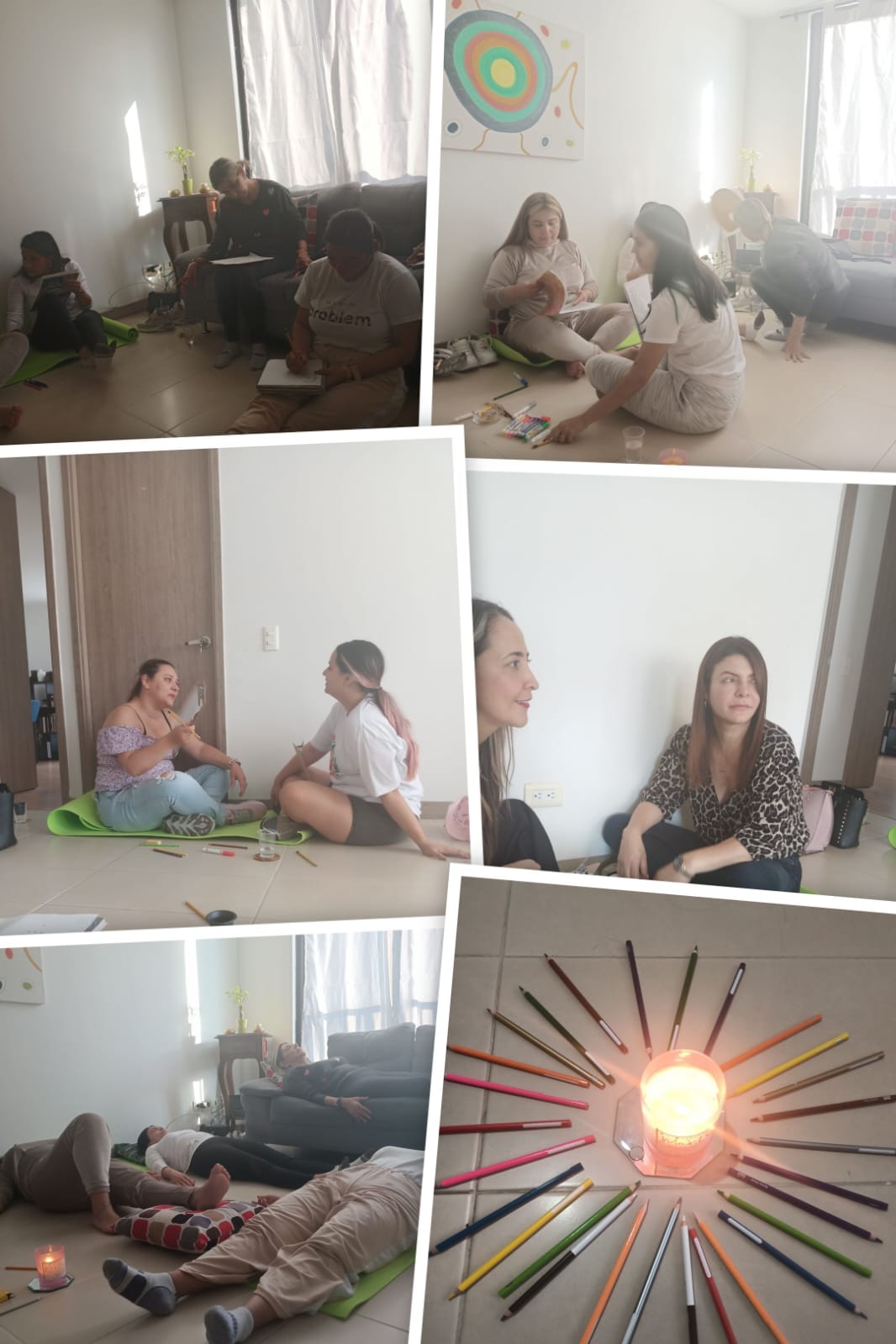 Sesión de meditación mindfulness
